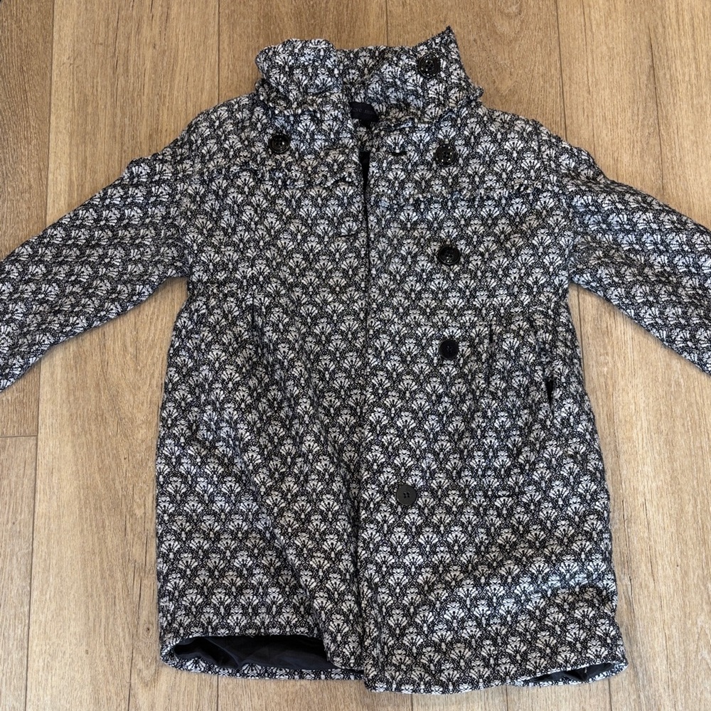 Steve Madden Black and White Patterned Jacket